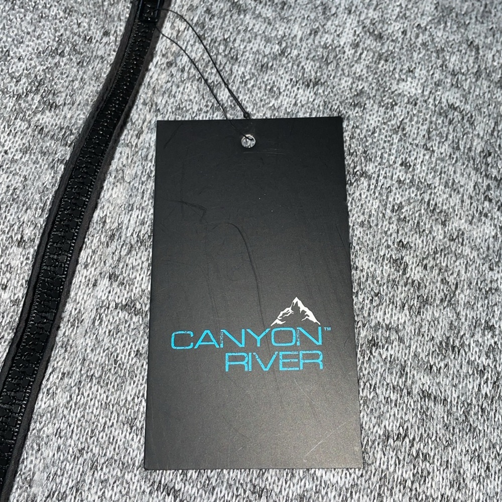 NWT Canyon River Gray & Black Men's Jacket.  Size Large - Picture 4 of 7